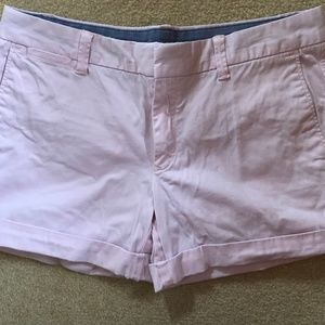 Banana Republic Pink Cuffed Shorts